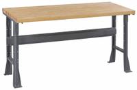 TENNSCO Workbench: Fixed Ht, Laminated Hardwood Butcher Block, 60 in x 30 in, Gray (MPN WB-1-3060W). Key specifications — Brand: TENNSCO.