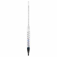 API Hydrometer: API ASTM Combined Form, 29/41, 0.1, Glass, +/-0.1°, 15 in Overall Ht (MPN 6754HTS). Key specifications — Features: 0 to 150ºF Thermometer; Range: 29/41; Scale Divisions: 0.1; Scale Type: API ASTM Combined Form.