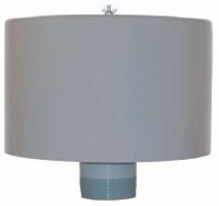 SOLBERG Filter Silencer: 5 in (M)NPT Inlet Size, 800 cfm, 14 in Overall Ht, 16 in Outside Dia (MPN F-275P-500). Key specifications — attr60071: F-275P-500; attr60074: SOLBERG.