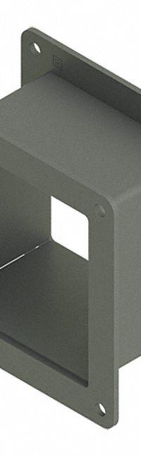 Wireway Nipple: 4 in Wd, 4 in Ht, 3 in Lg, Steel (MPN F44WN3). Key specifications — Brand: HOFFMAN; With Knockouts: No.