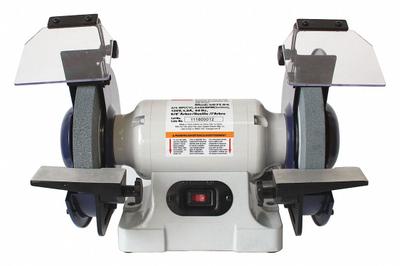 Dayton Bench Grinder: Fixed Speed, 3/4 hp, 8 in Max Wheel Dia, 3,450 RPM - Fixed-Speed Bench Grinders