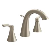 CFG Bathroom Faucet: 58912, Metal, Brushed Nickel Finish, 1.23 gpm Flow Rate, Widespread, Arc, Lever (MPN 58912BN). Key specifications — Includes: Aerator Kit; Brand: CFG; Series: 58912.