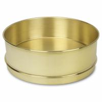 ADVANTECH Sieve Pan: 4 in Overall Dp, 12 in Overall Dia, Brass (MPN PB12FX). Key specifications — Brand: ADVANTECH; Product Type: Sieve Pan; Material: Brass.