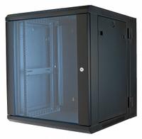 VIDEO MOUNT PRODUCTS Equipment Rack Enclosure: 12 Rack Units, 25 1/4 in x 24 1/4 in x 21 7/8 in (MPN ERWEN-12E). Key specifications — Brand: VIDEO MOUNT PRODUCTS; Includes: Door; Material: Steel; Features_Broad: Hinged Back.