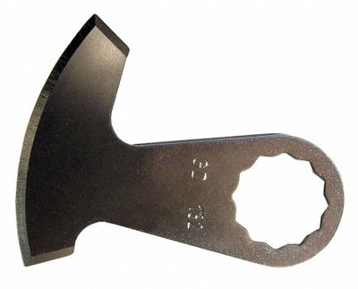 FEIN Oscillating Tool Blade: 2 3/4 in Blade Wd, 2 3/4 in Overall Lg, Long Cutting - 12-Point Mounted Blades