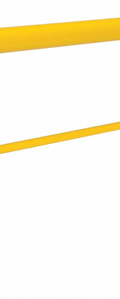 VESTIL Machine Guard: 42 5/8 in Top Rail Ht - Low-Profile Pipe-Style Guardrails