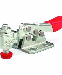 DE-STA-CO Toggle Clamp: Std Horizontal Handle, Flange Base Mounting, 60 lbf Holding Capacity - Max (MPN 205-U). Key specifications — attr668198: DE-STA-CO; attr668630: Neoprene.