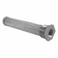 LENZ Hydraulic Suction Strainer: 1 1/4 in NPT, 10 gpm, 100 Mesh, Stainless Steel, Externally Mounted (MPN 221274). Key specifications — attr98904: LENZ; attr95795: Stainless Steel.