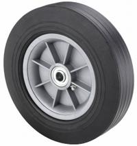 APPROVED VENDOR Solid Wheel: 10 in Wheel Dia., 2 1/2 in Wheel Wd, Rubber, 450 lb Load Capacity, Std (MPN 1NWZ6). Key specifications — Brand: APPROVED VENDOR.