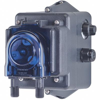 STENNER Peristaltic Chemical Metering Pump: 120V AC, 1/40 hp HP, 23.5 gpd Max. Flow Rate - Variable Flow Peristaltic Chemical Metering Pumps