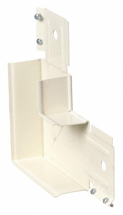 LEGRAND 90 Degrees Flat Elbow: 3000, 1 1/2 in Ht, 2 3/4 in Raceway Wd, Steel - 90 Degree Elbows for Single-Channel Raceways