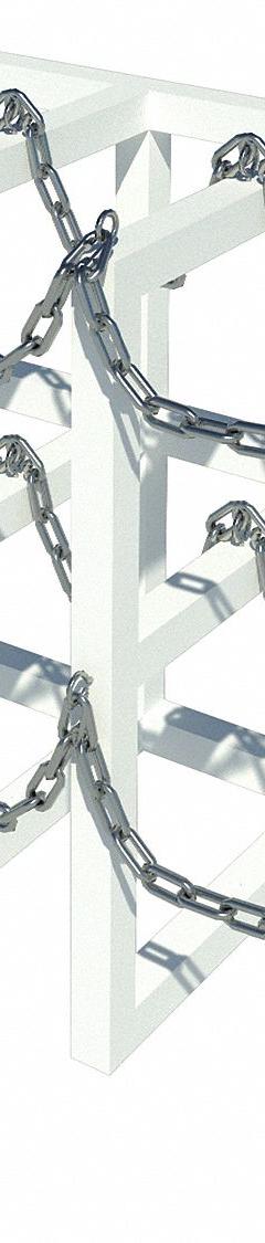 Free Standing Cylinder Restraints: Steel, Petal White, 3 Compartments, Benchtop (MPN GRCRFM3X1-2). Key specifications — Material: Steel; Mounting Location: Benchtop; Color: Petal White; Product Type: Cylinder Rack; Brand: INSTOCK.