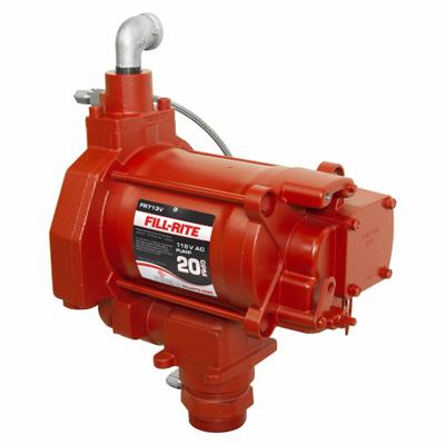 FILL-RITE Electric Drum Pump: 20 gpm Max. Flow Rate, 115 V AC, 1/3 hp HP - Bung-Mount AC-Powered Fuel Transfer Pumps