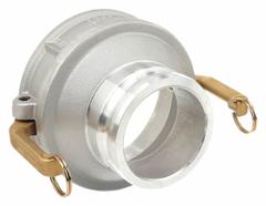 Cam and Groove Adapter: 75 psi Max. Working Pressure @ 70 F, 5 5/8 in Overall Lg, Nitrile (MPN 6040-DA-AL). Key specifications — Fitting Type: Female Coupler x Male Adapter; Gasket Material: Nitrile; Brand: DIXON VALVE & COUPLING.