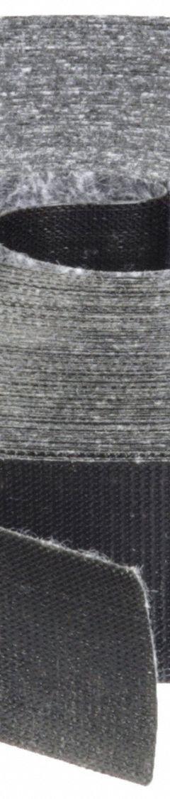 RIP-TIE Hook-and-Loop Cable Tie Roll: 75 ft Lg, 1 in Wd, 38 lb Tensile Strength, Black, Polyester (MPN G-10-075-BK). Key specifications — Color: Black; Material: Polyester; Brand: RIP-TIE.