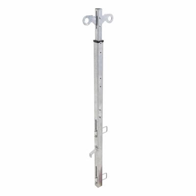 WERNER Ladder Stabilizer: Steel, 71.5 in Overall Lg, 12 in Overall Wd - Fixed Ladder Anchor