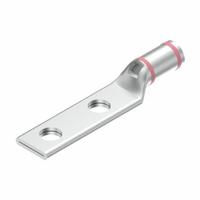 Compression Lug: For 1/0 AWG, Solid/Stranded Wire, 3/8 in Stud Size, Std, Copper Barrel (MPN YAV25L2TC38FX). Key specifications — Inspection Hole: Yes; For Wire Type: Solid; For Wire Sizes: 1/0 AWG; Brand: BURNDY; Manufacturer Part Number: YAV25L2TC38FX.