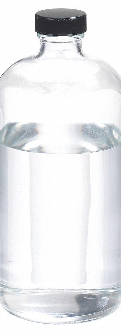 WHEATON Sampling Bottle: 1 L - Clear Narrow Mouth Round Glass Lab Bottles