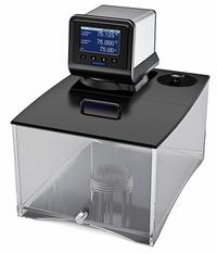 POLYSCIENCE Circulator: 23 L Capacity, 85°C Max Temp, Polycarbonate, +/-0.005°C, Touch-Screen, Open (MPN AP23P100-L11B). Key specifications — Display Type: Touch-Screen; Heated or Refrigerated: Heated; Brand: POLYSCIENCE; Interior Material: Polycarbonate; Programmable: Yes; Temperature Accuracy Tolerance: +/-0.005°C; Voltage: 120V AC.
