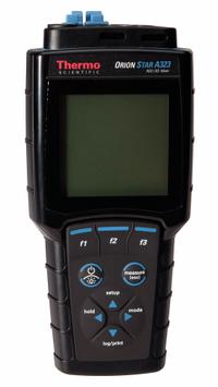 THERMO SCIENTIFIC Dissolved Oxygen Meter: Dissolved Oxygen/Temp, 600% DO Concentration - Max, ±0.1°C (MPN STARA3230). Key specifications — Includes: Printed Quick Start Guide; DO Accuracy: ±0.2mg/L or ±2% of Reading (Whichever is Greater); Temp Accuracy: ±0.1°C; Brand: THERMO SCIENTIFIC; DO Resolution: 0.01 mg/L.
