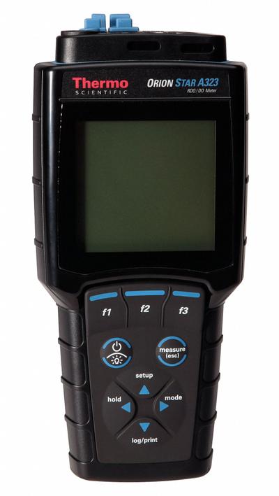 THERMO SCIENTIFIC Dissolved Oxygen Meter: Dissolved Oxygen/Temp, 600% DO Concentration - Max - Handheld Dissolved Oxygen Meters