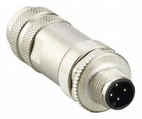 IFM M12 Circular Connector: A Coded, 4 Pin, M12 Male Thread, IP67, Screw Terminals, Straight (MPN E12261). Key specifications — Connector Body Type: Pin; Coding: A; Brand: IFM; Voltage Rating: 250V DC; Thread Size: M12; Mounting Type: Front Mounting; Mounting Style: Male Thread; IP Rating: IP67.