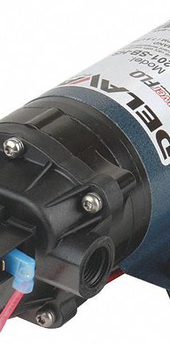 DELAVAN AG PUMPS Diaphragm Pump: Electric, 7812-201-SB-HS, Demand Pressure Switch, Polypropylene. Key specifications — Housing Material: Polypropylene; Brand: DELAVAN AG PUMPS.