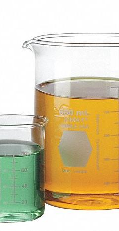 KIMBLE Beaker Set: 50 mL_100 mL_250 mL_600 mL_1,000 mL, A, Low Form, Type I, Colorless, Autoclavable (MPN 14080-01). Key specifications — USP Specification: Type I; Brand: KIMBLE; Color Coding: Colorless.