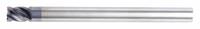 WIDIA HANITA Corner Chamfer End Mill: Carbide, TiAlN Coated, 4 Flute, 5/8" Mill Dia, 3/4" LOC (MPN TF4VP516016)