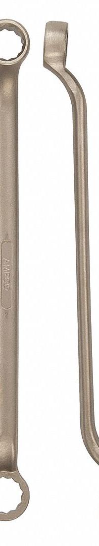 AMPCO Box End Wrench: Natural, 1 1/4 in_1 5/16 in Head Size, 19 1/4 in Overall Lg, Offset (MPN W-3261). Key specifications — attr309427: Natural; attr309429: No; attr324926: AMPCO.