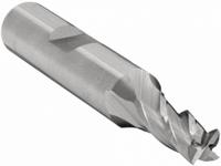 OSG Square End Mill: Cobalt, 4 Flute, 3/8" Mill Dia, 3/8" LOC, 2-1/8" OAL (MPN 5417100)