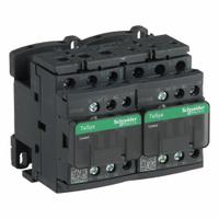 SCHNEIDER IEC Magnetic Contactor: Reversing, 3 Poles, 3NO Contacts, 12 A, 120V AC Coil (MPN LC2D12G7V). Key specifications — Brand: SCHNEIDER; Integrated Surge Suppression: No.