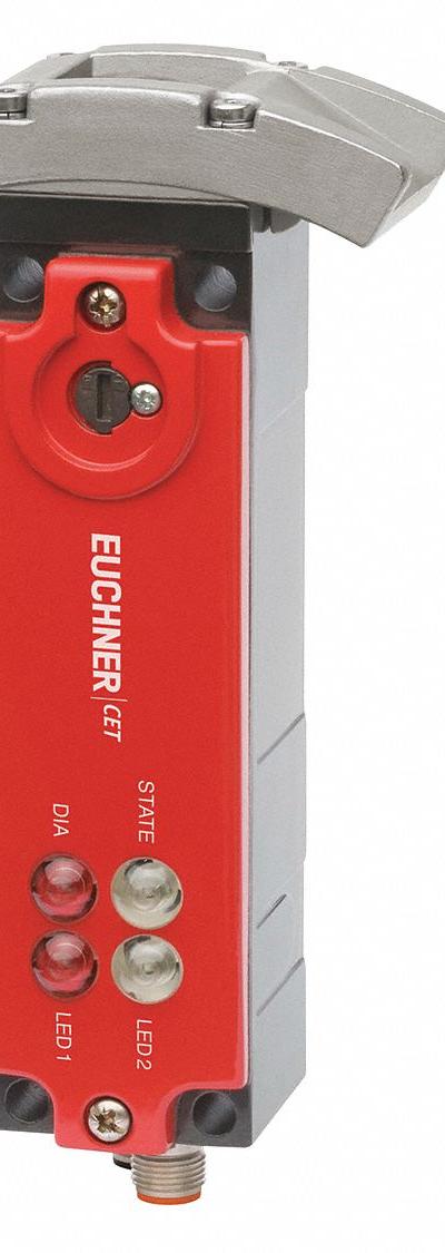 EUCHNER Locking Safety Switch: Built-in Connector - Safety Switches with Guard Locking