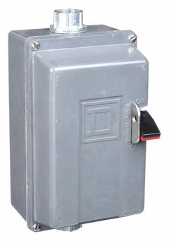 SQUARE D Manual Motor Starter: Non-Reversing, 3 Poles, 18 A, NEMA Size M-0, Thermal Protection, SQR1 (MPN 2510MBW2). Key specifications — Maximum Voltage Rating: 600V AC; Brand: SQUARE D; Thermal Units Required: 3 (Not Included).