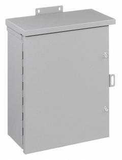 HOFFMAN Enclosure: Steel, 30 in x 24 in x 8 in, 3R, Solid Cover, Hinged, Galvanized (MPN A30R248HCR). Key specifications — Brand: HOFFMAN; Closure Method: Screws; Knockouts: Not Included.