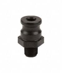Cam and Groove Adapter: 3/4 in Coupling Size, 1/2 in Hose Fitting Size, 1/2 in -14 Thread Size, EPDM (MPN 050F). Key specifications — Gasket Material: EPDM; Brand: BANJO; Thread Size: 1/2 in -14; Fitting Type: MNPT.