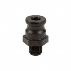 Cam and Groove Adapter: 3/4 in Coupling Size, 1/2 in Hose Fitting Size, 1/2 in -14 Thread Size, EPDM (MPN 050F). Key specifications — Gasket Material: EPDM; Brand: BANJO; Thread Size: 1/2 in -14; Fitting Type: MNPT.