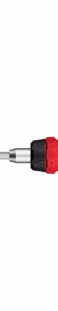 MILWAUKEE Multi-Bit Screwdriver: Nut Driver/Phillips/Slotted/Square/Torx Tip, 13 Tips, Magnetic (MPN 48-22-2903). Key specifications — attr1205339: 25 (Torx); attr1205303: MILWAUKEE.