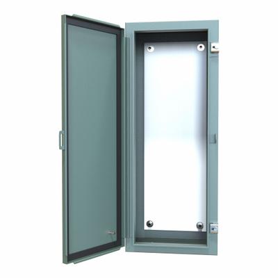 HAMMOND Electrical Enclosure: Steel, 30 in x 12 in x 8 in, NEMA 12/13, w/Panel - Steel Dust-Tight Enclosures
