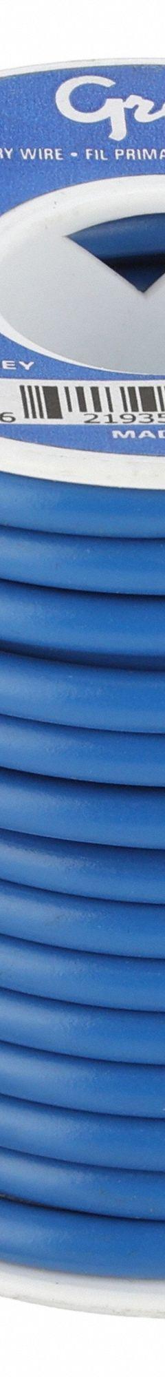 GROTE Primary Automotive Wire: GPT, 25 ft, 1 Conductor, 12 AWG, Blue, 60 V Volt (MPN 89-6010). Key specifications — Brand: GROTE.