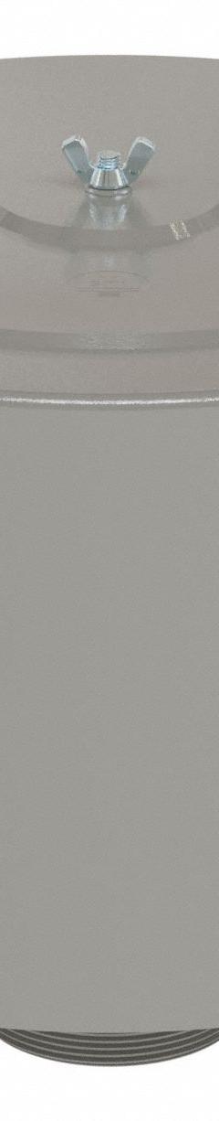 SOLBERG Filter Silencer: 3 in Inlet Size, 300 scfm, 13 in Overall Ht, 16 in Outside Dia, Paper (MPN F-274P-300). Key specifications — attr60071: F-274P-300; attr60074: SOLBERG.