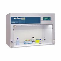 AIRCLEAN SYSTEMS Laminar Flow Clean Bench: AirClean Systems, 48 in Overall Wd, 30 in Overall Dp (MPN AC4000HLF). Key specifications — Assembly: Fully Assembled; Brand: AIRCLEAN SYSTEMS; Base/Stand Included: Yes; Work Surface Included: Yes.