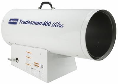 L.B. WHITE Portable Gas Torpedo Heater: 400,000 BtuH Heating Capacity Output - Direct-Fired Portable Gas Torpedo Heaters