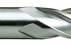 YG-1 Square End Mill: High Speed Steel, TiCN Coated, 4 Flute, 7/8" Mill Dia, 3-1/2" LOC, 5-3/4" OAL (MPN 08144HC)