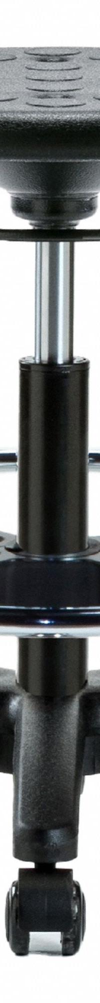 Stool: Polyurethane, Ht Range 17 3/4 in to 25 1/2 in, 13 in Seat Wd, 13 in Seat Dp, 0 Glides, Black (MPN IPMBSO-RG-CF-RC-BLK). Key specifications — Brand: APPROVED VENDOR; Foot Support: Yes; Base Material: Fiberglass; ESD-Safe: Not ESD Safe; Number of Casters: 5.