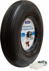 HI-RUN Tires and Wheels: 16 in dia Tire Size, Mfr Part # WB1009, Wheelbarrow Tire, SU08. Key specifications — Tread Pattern: SU08; Brand: HI-RUN; Manufacturer Part Number: WB1009.