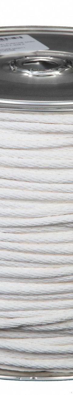 SKILCRAFT General Purpose Utility Rope: Braid, 1/4 in Dia, 370 lb Working Load Limit, Cotton, Cotton (MPN 4020-00-551-3343). Key specifications — Brand: SKILCRAFT; Rope Type: Static.