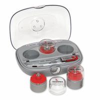 TROEMNER Calibration Weight Kit: 50 g Nominal Mass, Cylinder Calibration Wt, 1, Accredited, Metric (MPN 7253-1W). Key specifications — Kit Contents Included: Cloth; Brand: TROEMNER; Calibration Weight Material: Stainless Steel.
