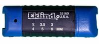 EKLIND Folding Hex Key Set: 6 - 10 Pieces, Fold-Up Hex, Folding, Metric, Std End, Short, 6 Pieces (MPN 25160). Key specifications — attr1205553: Not Tether Capable; attr1205554: EKLIND; attr1205568: Black Oxide; attr1293176: 6 - 10 Pieces.