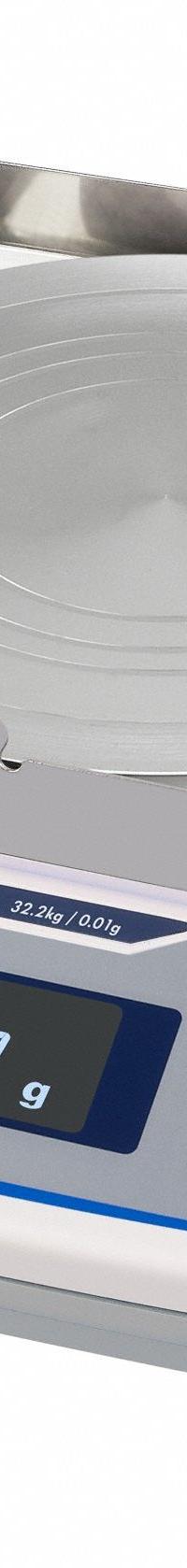 A&D WEIGHING Lab Scale: 32,300 g Capacity, 0.01 g Readability, 0.015 g Repeatability, ABS (MPN MC-32002MS). Key specifications — Brand: A&D WEIGHING; Display Type: LCD.
